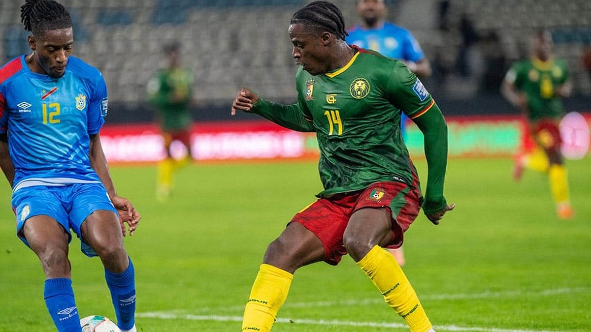 Congo vs Cameroon FIFA World Cup CAF Qualifiers-Joris Kayembe