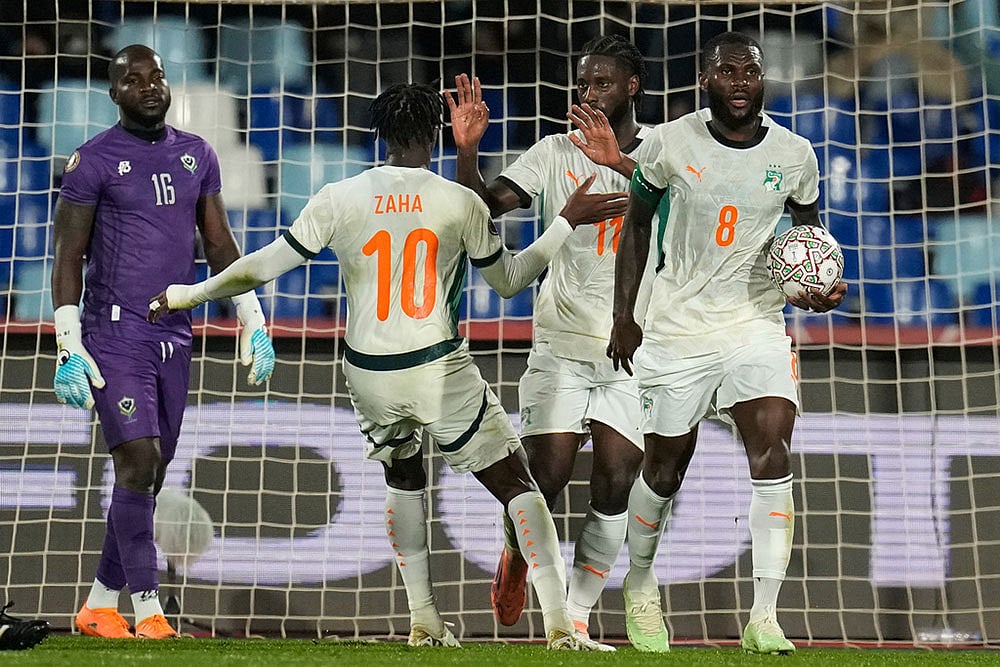 Africa Cup of Nations group F soccer match: Gabon vs Ivory Coast