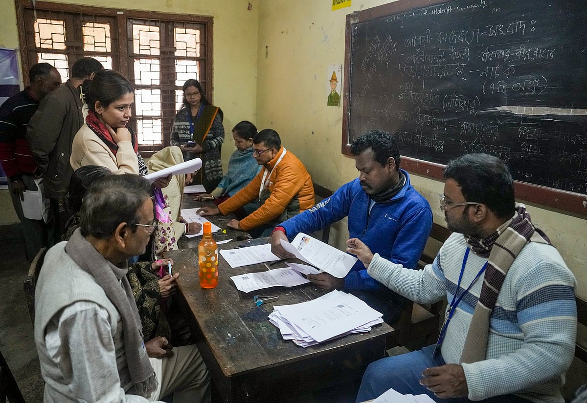 Manvender Vashist Lav; PTI; Representative image : The injured BLO was taken for medical attention, and several stitches had to be performed on his head.