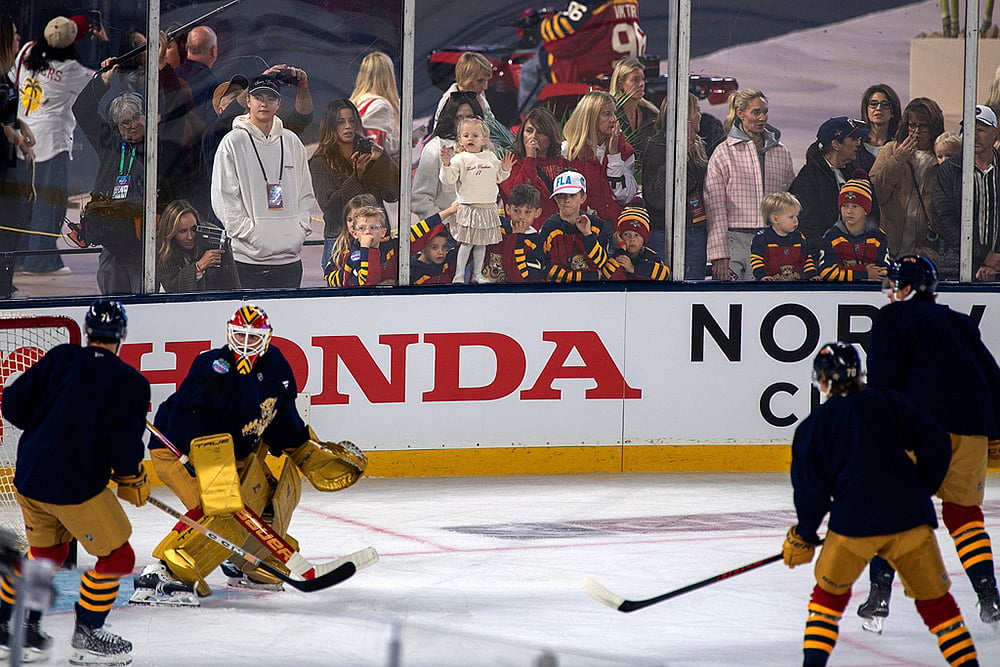 NHL Florida Panthers training