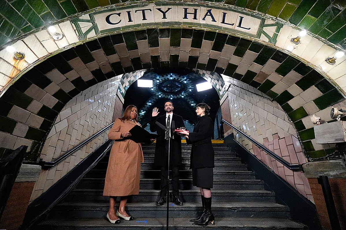 New York city Mayor Zohran Mamadani’s Swearing-In Ceremony