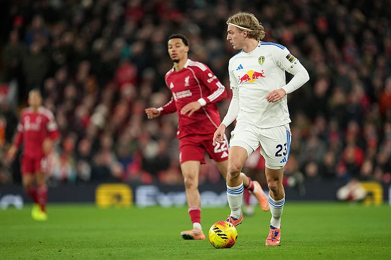 Liverpool vs Leeds United Premier League soccer-Sebastiaan Bornauw