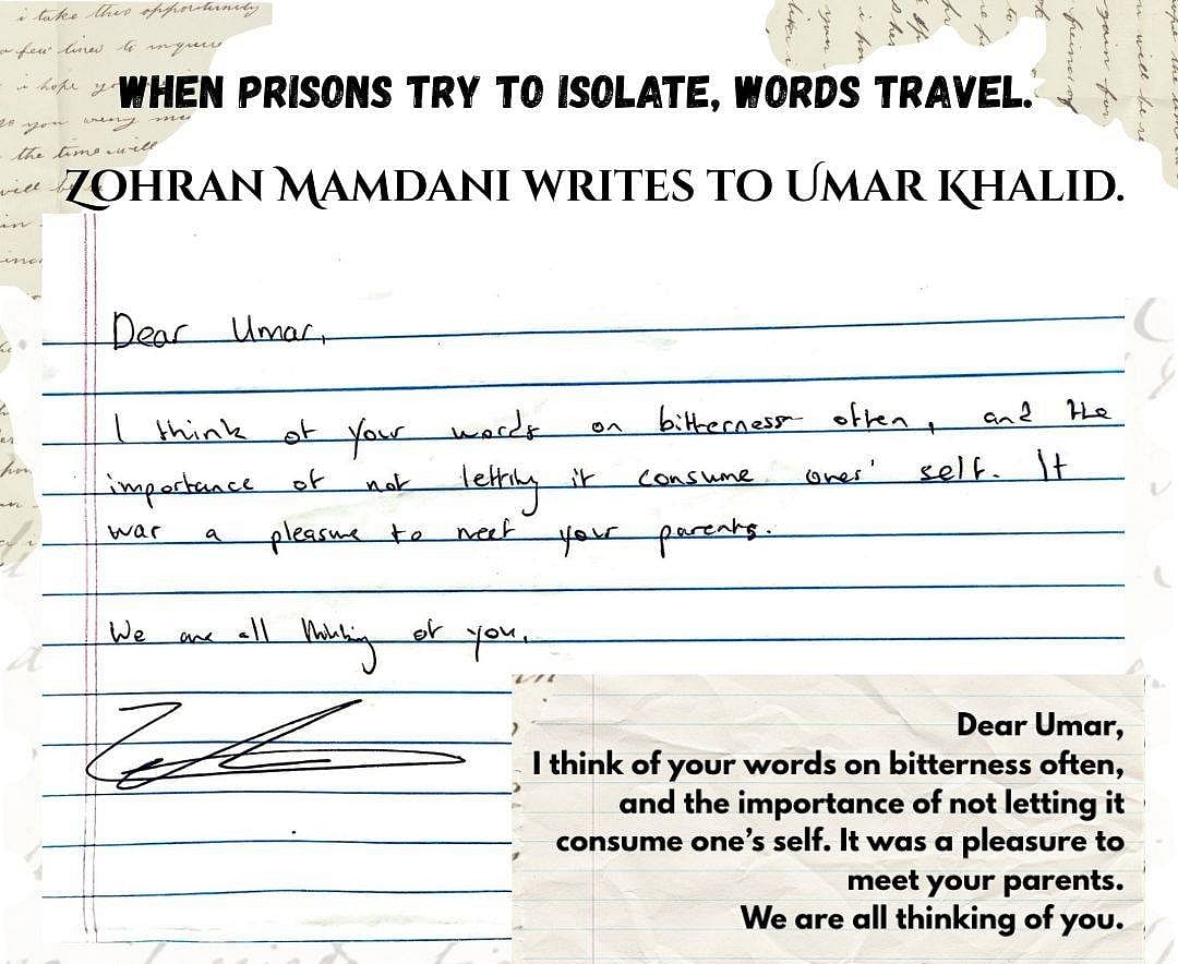 Umar khalid latest news 
Umar khalid 
Zohran Mamdani support for Umar Khalid