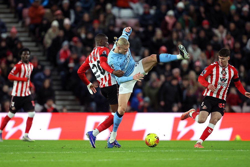 Sunderland vs Man City Premier League-Erling Haaland