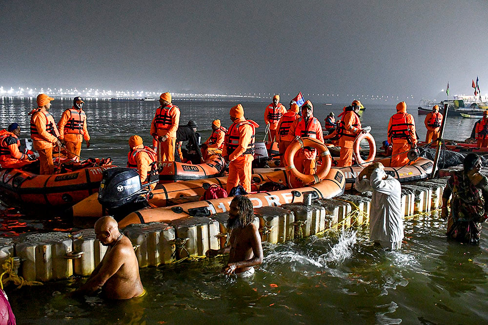 Paush Purnima at Sangam
