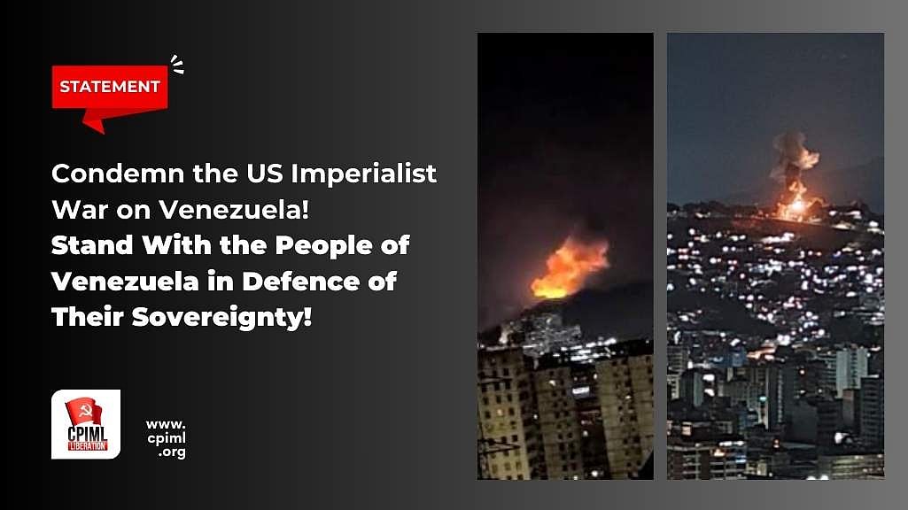 In a statement issued in New Delhi, the CPI(M) demanded an immediate end to what it described as US aggression.  - CPIM Website