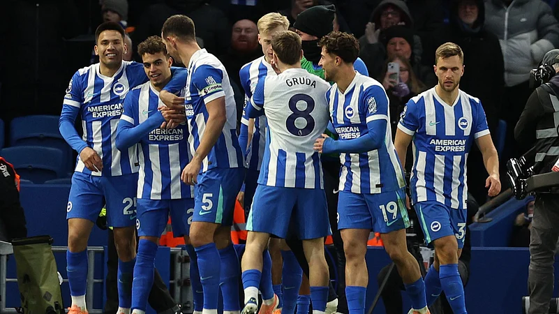 Brighton vs Burnley match report English Premier League 2025-26 Matchday 20 Declan Rice