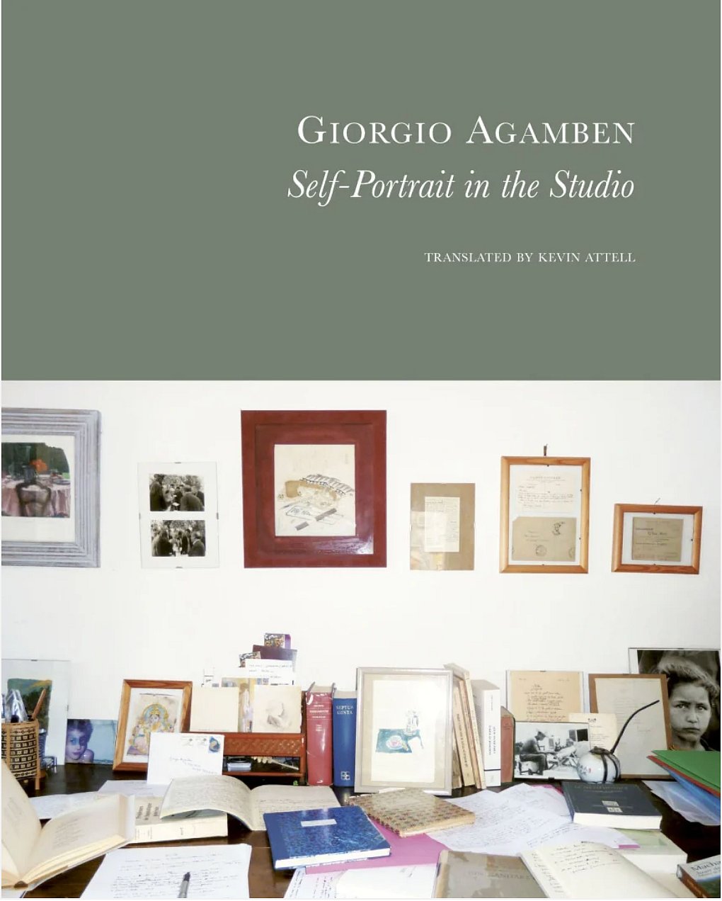 Cover of 'Self-Portrait in the Studio'
