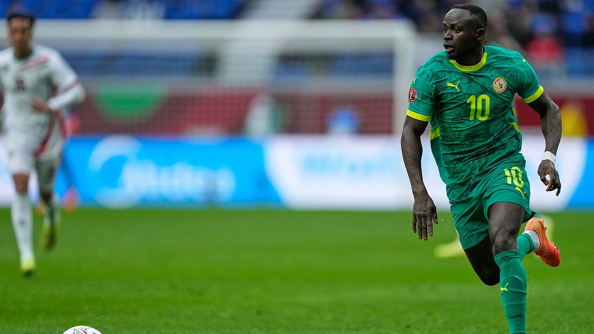 | Photo: AP/Mosa'ab Elshamy : Senegal's Sadio Mane in action during the Africa Cup of Nations best of 16 soccer match between Senegal and Sudan in Tangier, Morocco, Saturday, Jan. 3, 2026.