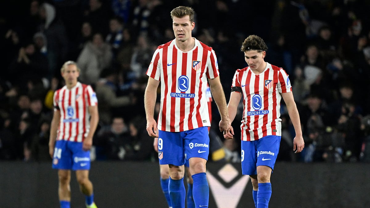 Atletico Madrid's Alexander Sorloth during the La Liga match against Real Sociedad on January 4, 2026.