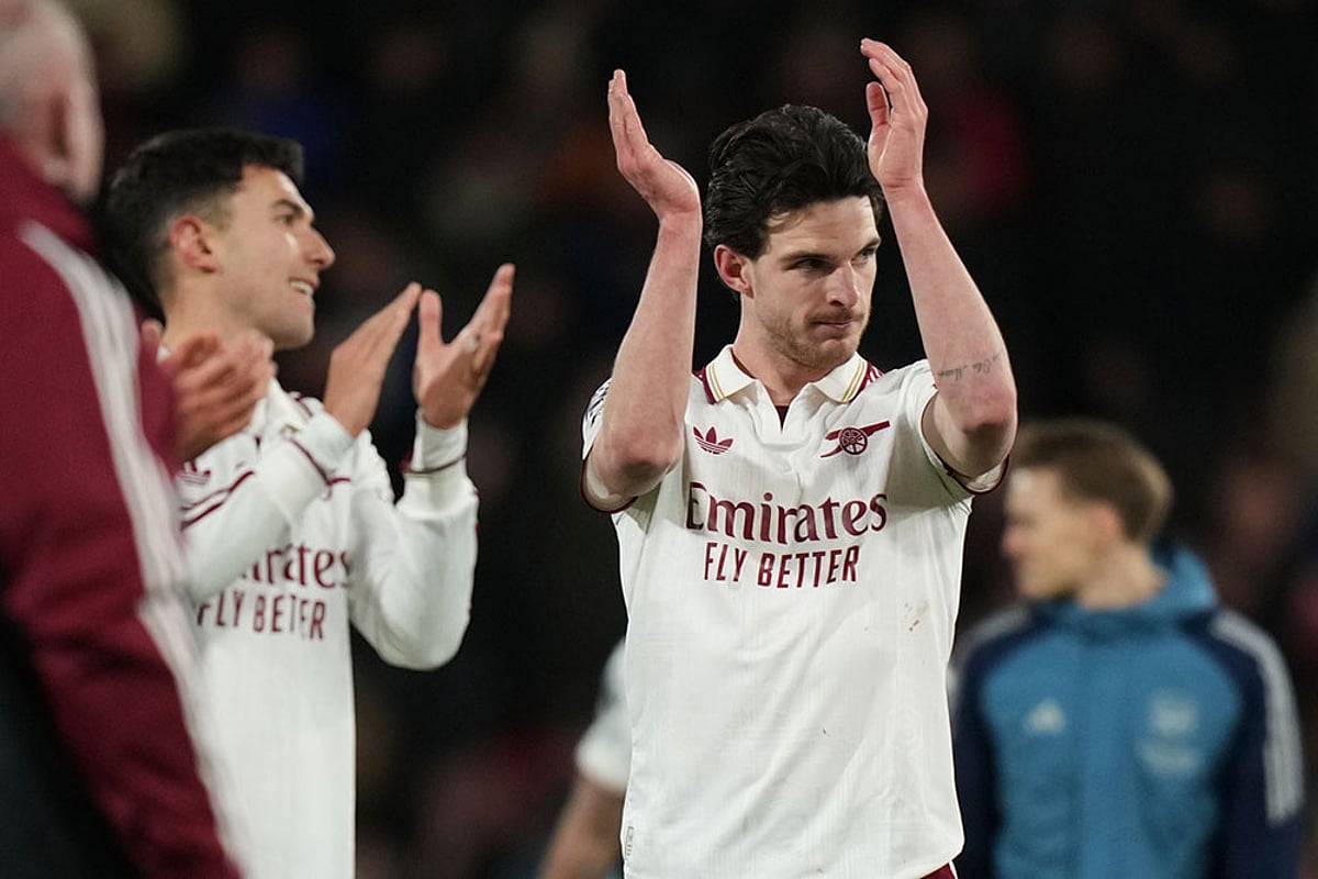 EPL: Bournemouth vs Arsenal Declan Rice