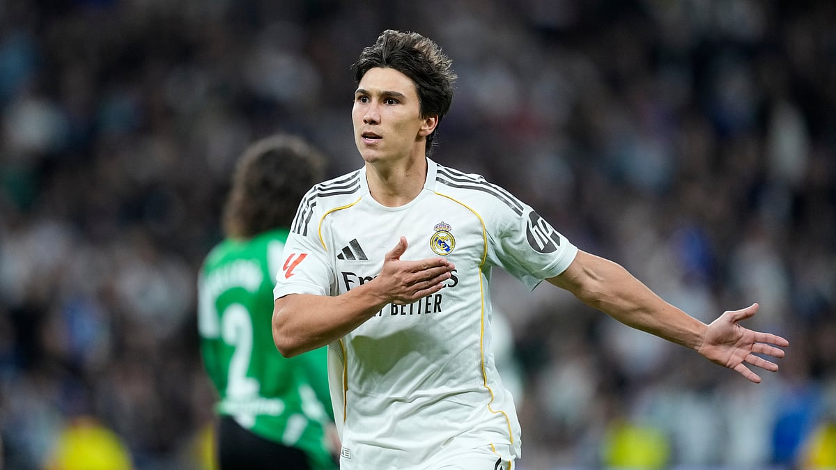 Real Madrid's Gonzalo Garcia