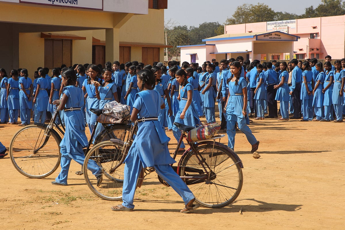 IMAGO/Hari Mahidhar/Dinodia Photo : Representational Picture: A school in Bastar