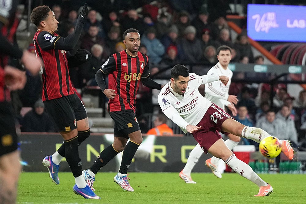 English Premier League: Bournemouth vs Arsenal