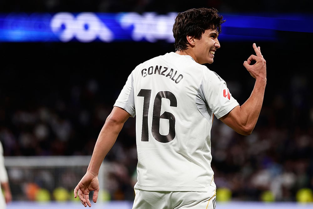 Real Madrid vs Real Betis Spanish La liga match-Gonzalo Garcia
