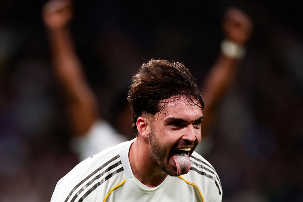 Real Madrid vs Real Betis Spanish La liga match-Raul Asencio
