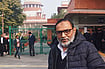 AP Photo/Dinesh Joshi : Qasim Rasool, father of Umar Khalid, arrives at the Supreme Court for the hearing of the bail plea of his son in New Delhi, India, Monday, Jan. 5, 2026