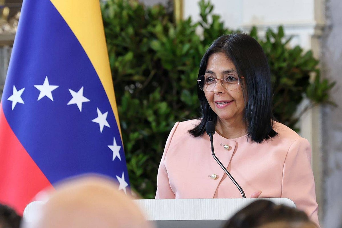 Delcy Rodríguez Sworn In as Venezuela’s Interim President