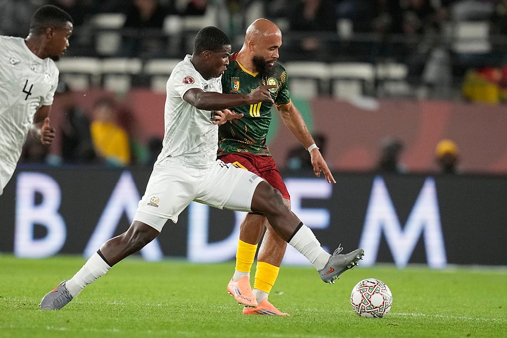 South Africa vs Cameroon Africa Cup Of Nations match-Mbekezeli Mbokazi
