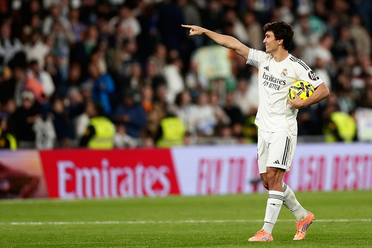 Real Madrid vs Real Betis Spanish La liga match-Gonzalo Garcia