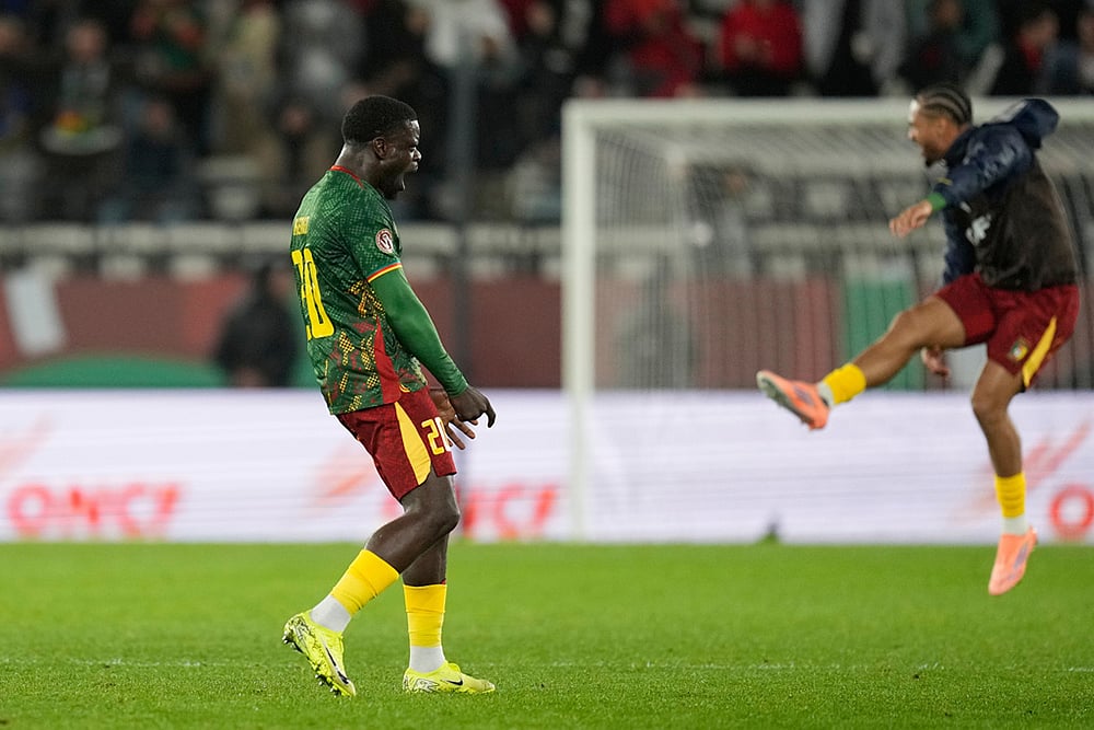 South Africa vs Cameroon Africa Cup Of Nations match-Olivier Kemen