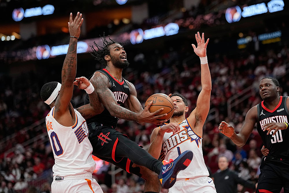 Phoenix Suns Vs Houston Rockets Basketball-Tari Eason