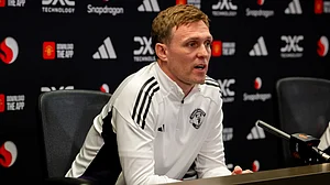 Manchester United interim head coach Darren Fletcher