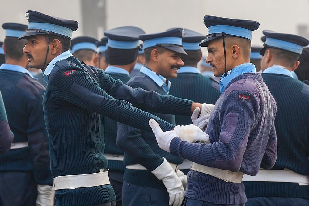 Republic Day rehearsals