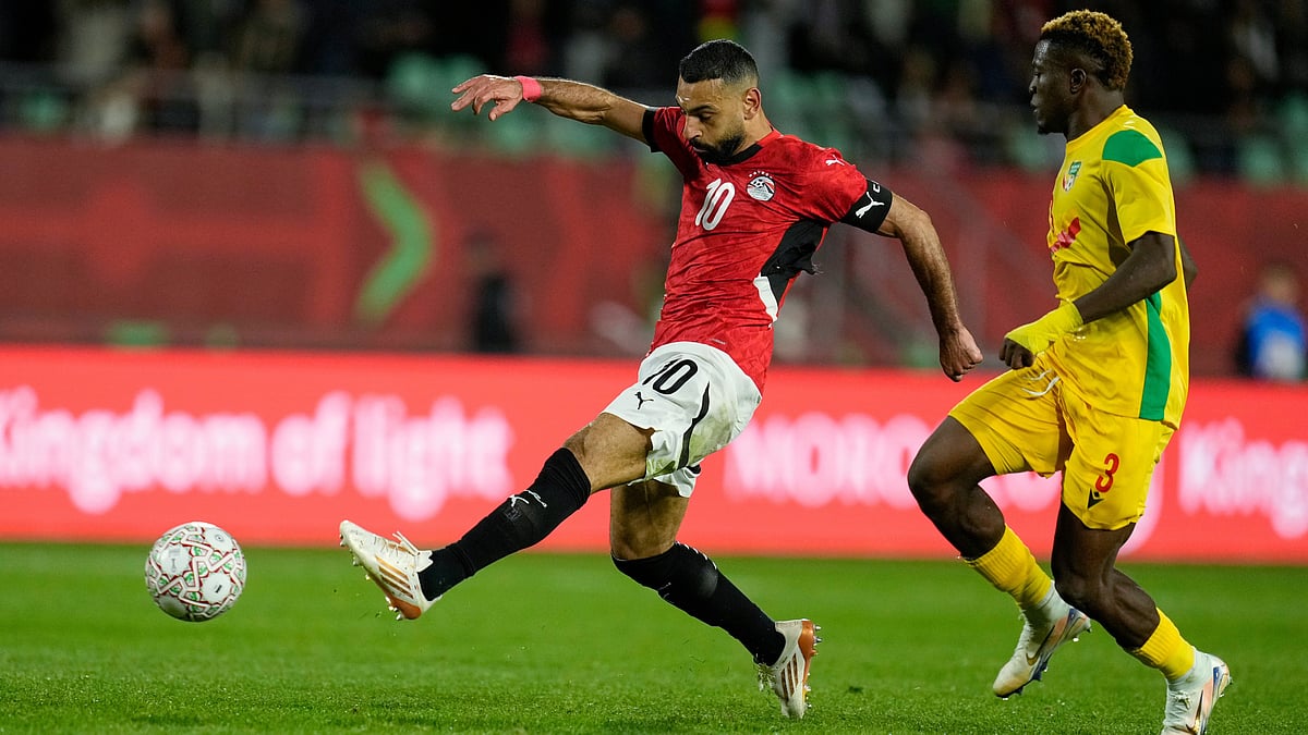 AP/Mosa'ab Elshamy : Mohamed Salah scored with the last kick in extra time to seal’s Egypt’s 3-1 win.