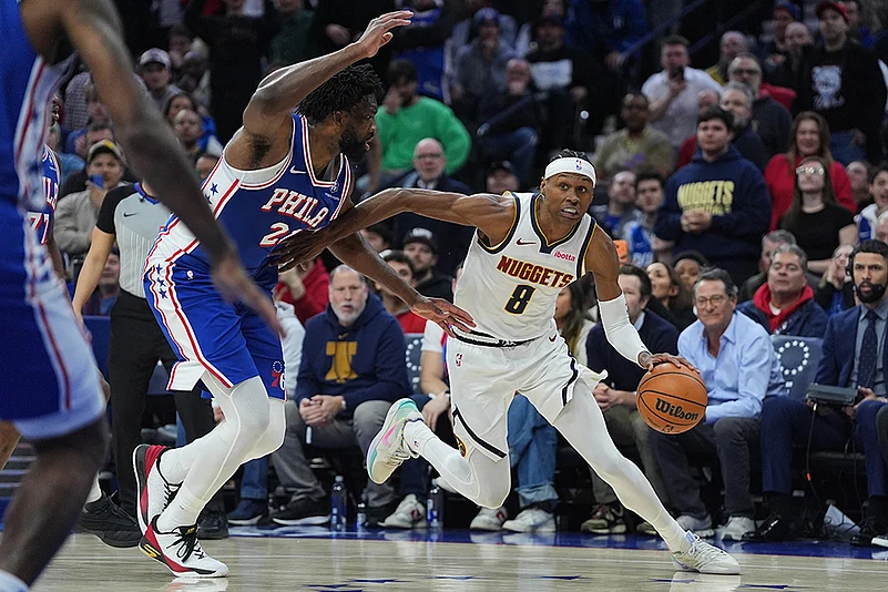 Denver Nuggets vs Philadelphia 76ers Basketball-Peyton Watson