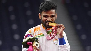 X/Krishna Nagar : Krishna Nagar bagged the gold medal at the 2021 Tokyo Paralympics.