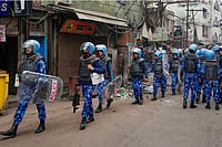 Photo: PTI/Shahbaz Khan : The RAF supports state police during high-risk gatherings but does not replace routine policing or criminal investigations.