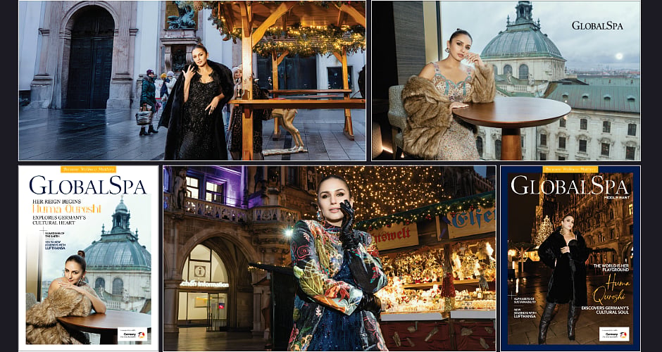 Huma Qureshi Captures Germany’s Cultural Soul For GlobalSpa Magazine With German National Tourist Office India