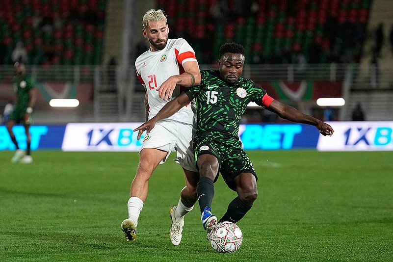 Nigeria vs Mozambique Africa Cup of Nations soccer-Guima