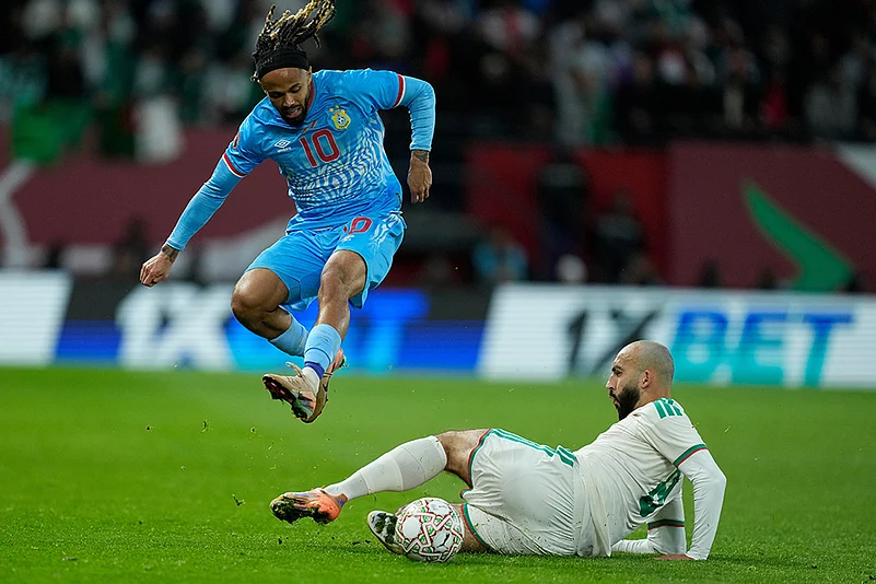 Algeria vs DR Congo Cup of Nations soccer-Himad Abdelli