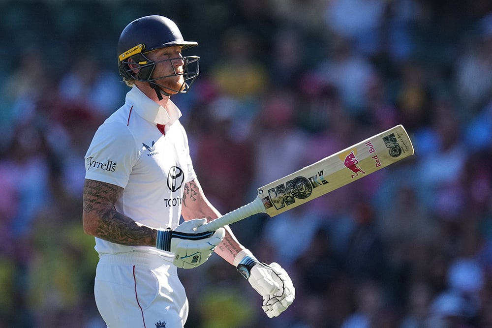 AUS Vs ENG 5th Ashes Test Day 4 pics-Ben Stokes