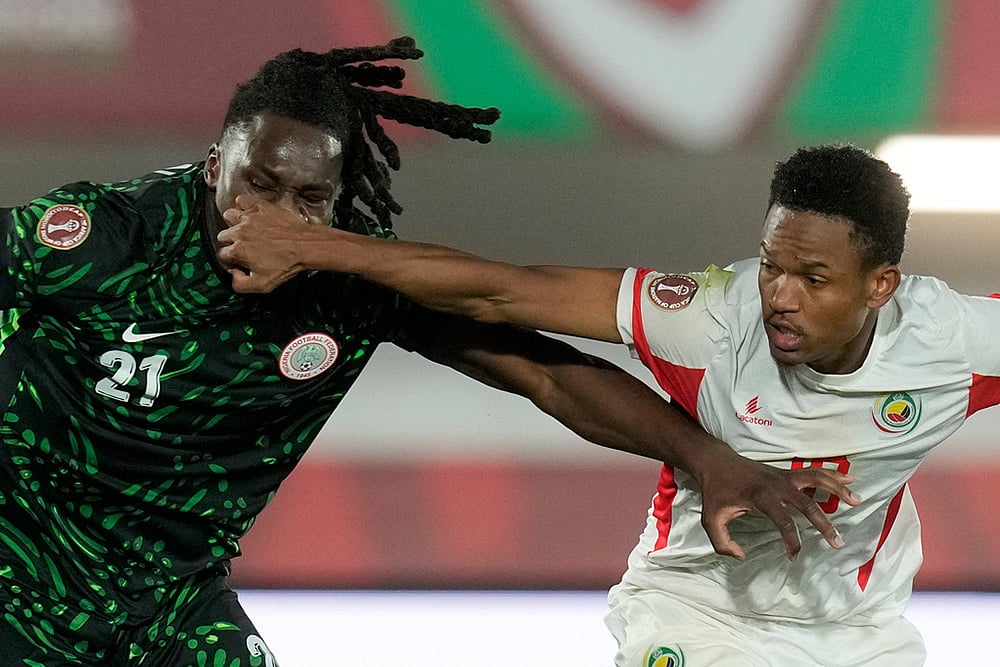Nigeria vs Mozambique Africa Cup of Nations soccer-Geny Catamo