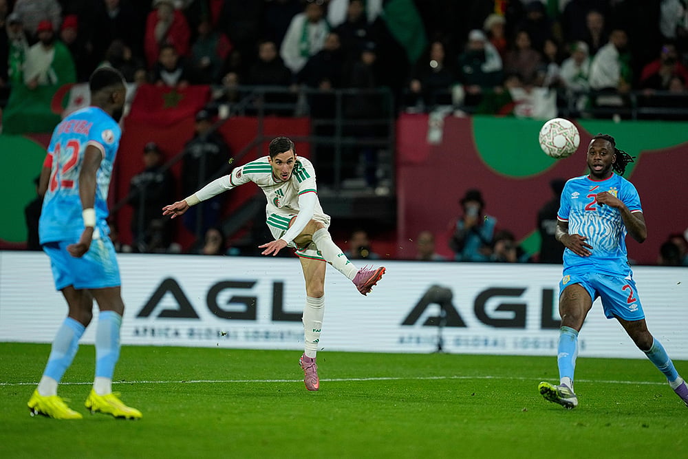 Algeria vs DR Congo Cup of Nations soccer-Adil Boulbina