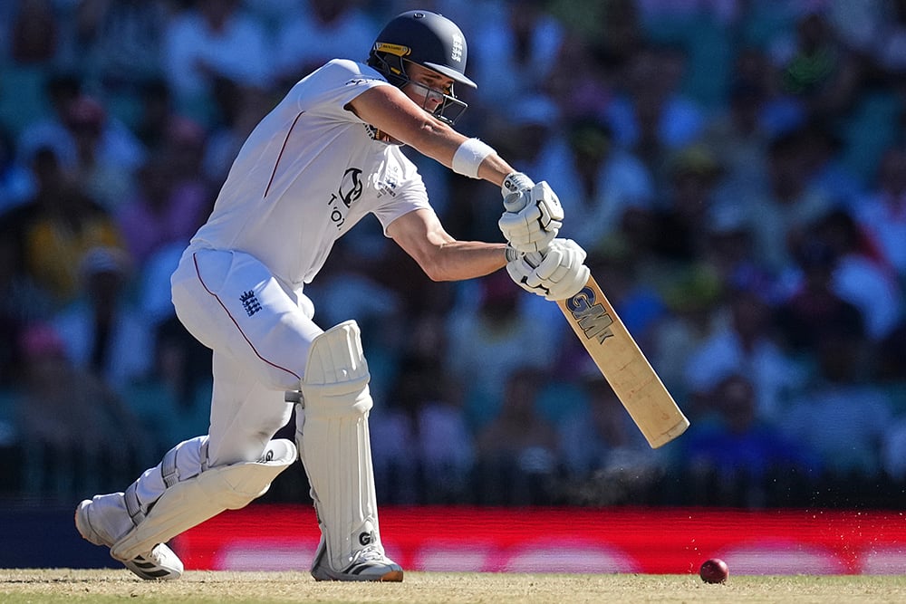 AUS Vs ENG 5th Ashes Test Day 4 pics-Jacob Bethell