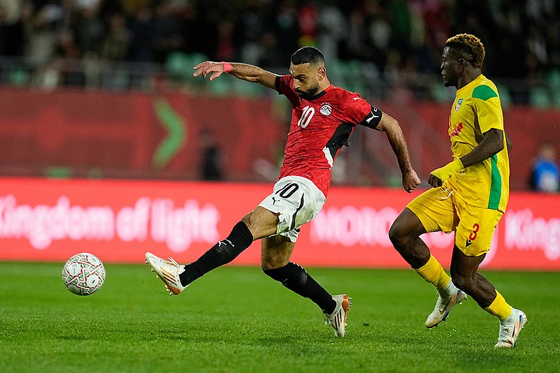 Egypt vs Benin Africa Cup of Nations soccer-Mohamed Salah