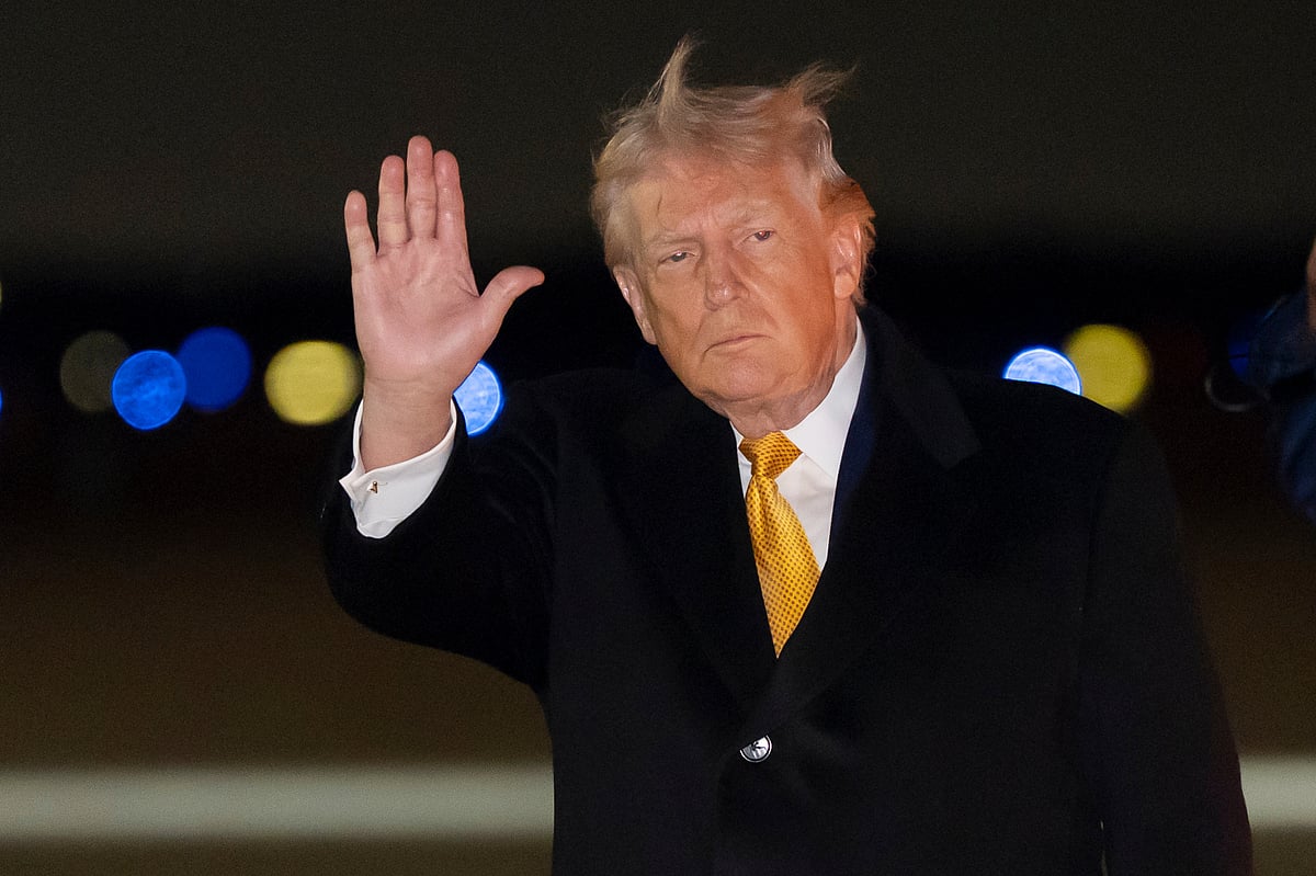 Alex Brandon : Donald Trump