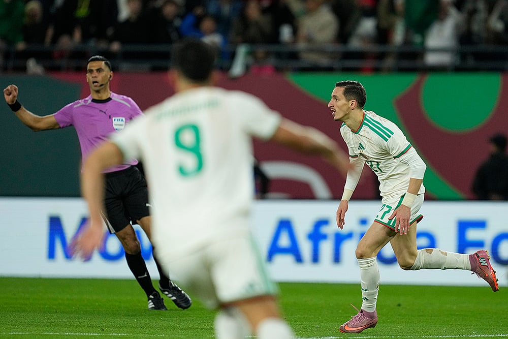 Algeria vs DR Congo Cup of Nations soccer-Adil Boulbina