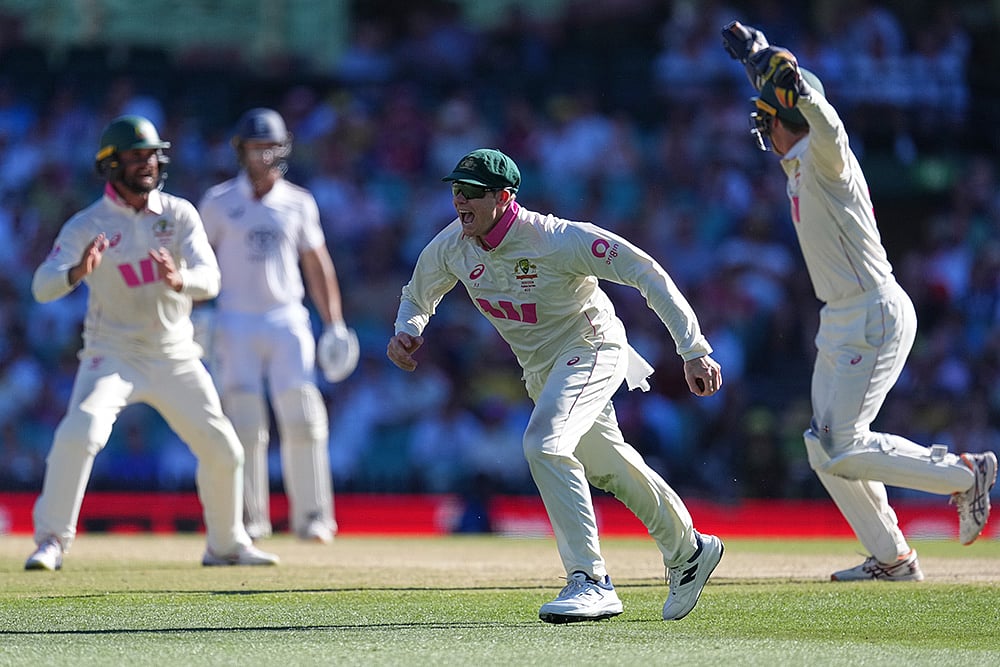 AUS Vs ENG 5th Ashes Test Day 4 pics-Steve Smith