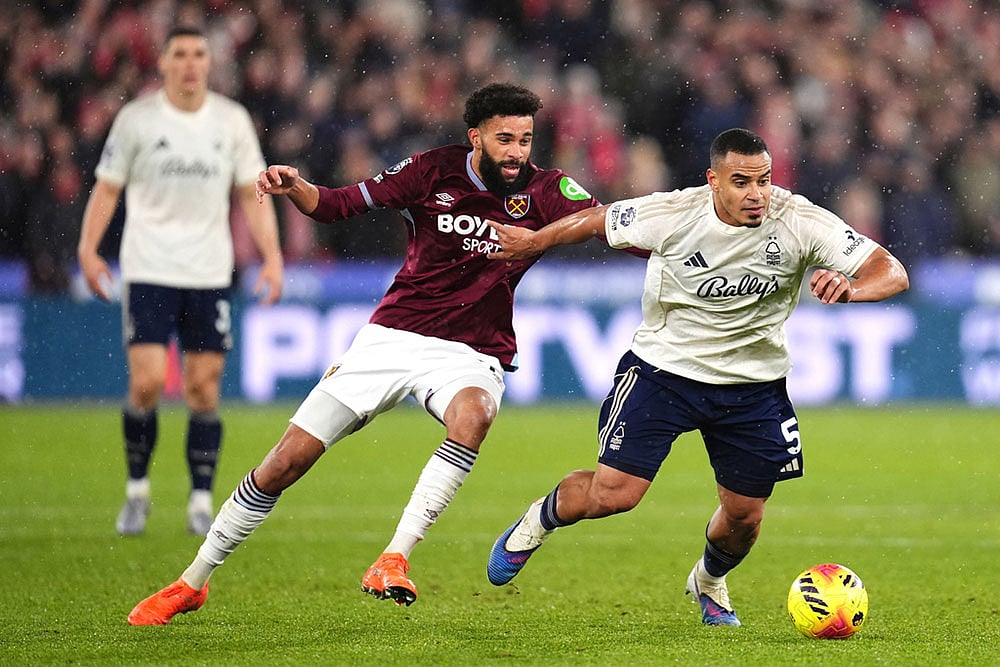 English Premier League: West Ham United vs Nottingham Forest