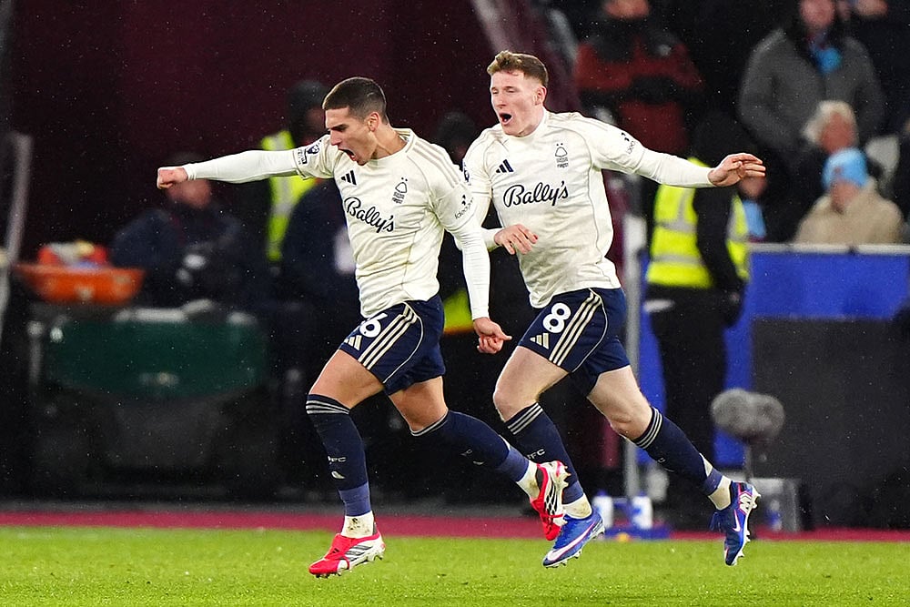 English Premier League: Nottingham Forest vs West Ham United