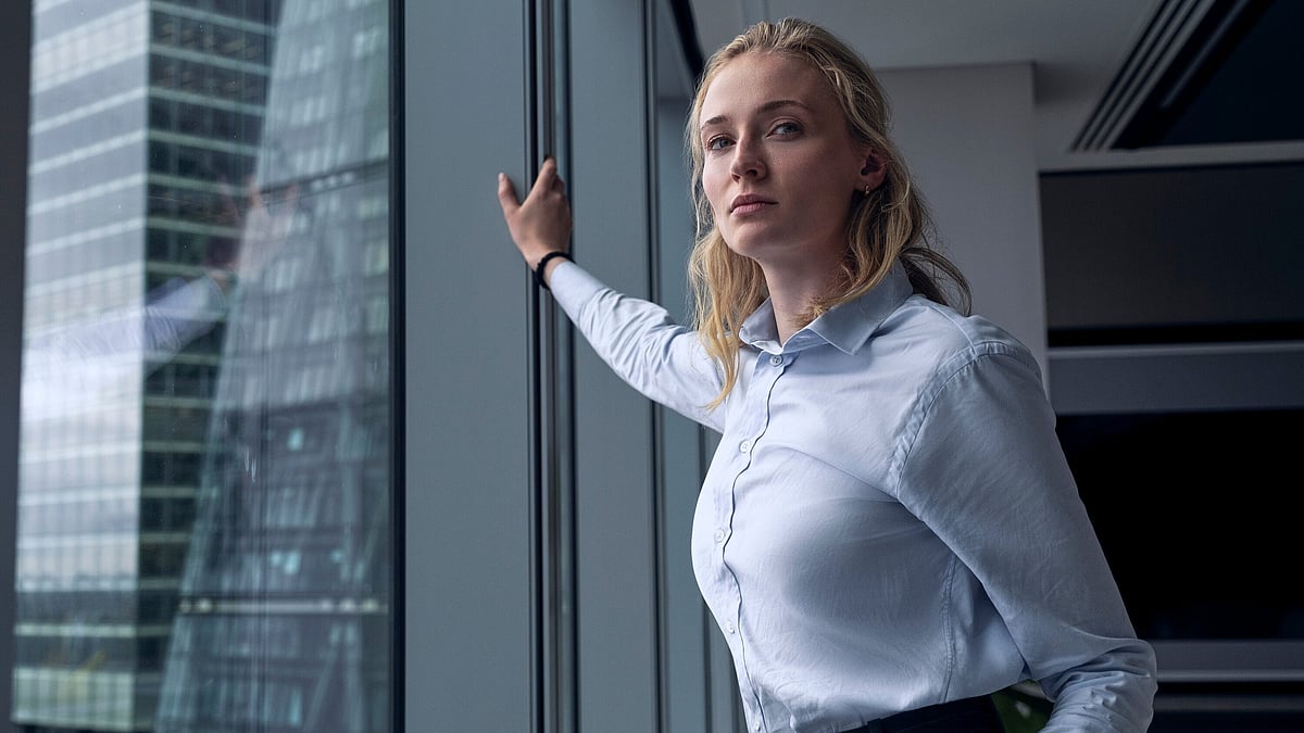 IMDb : A still of Sophie Turner from Steal trailer.
