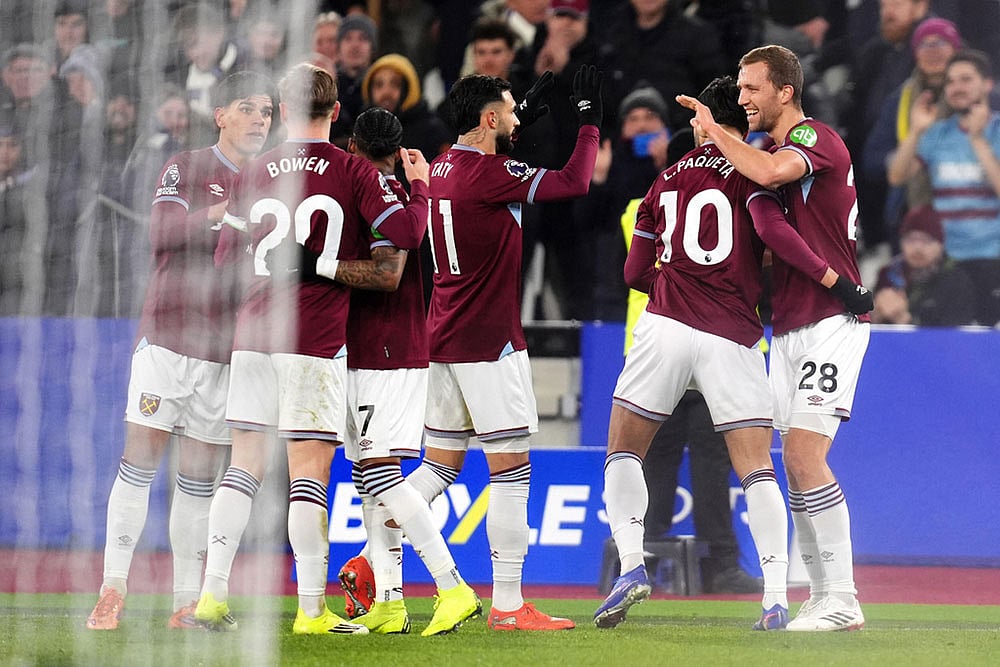 English Premier League Soccer Match: Nottingham Forest vs West Ham United