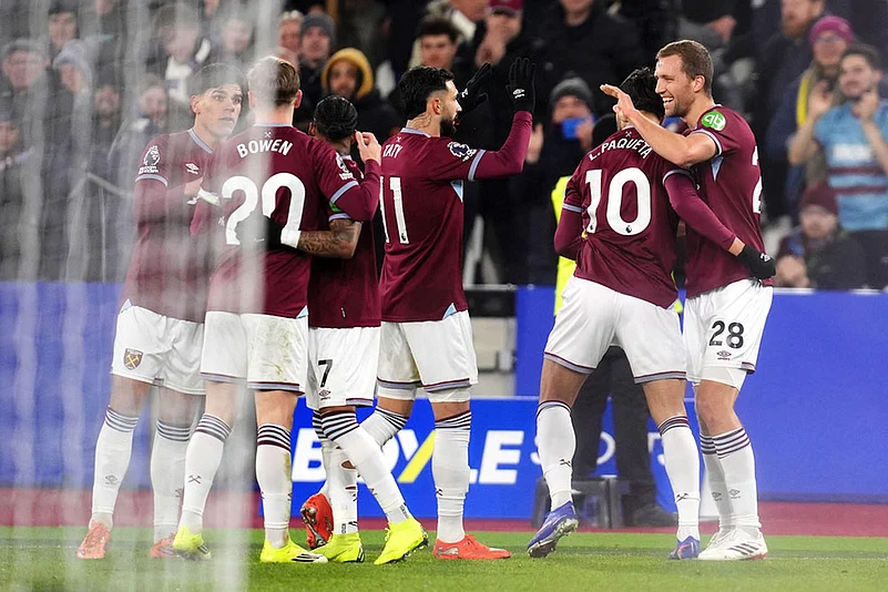 English Premier League Soccer Match: Nottingham Forest vs West Ham United