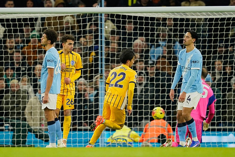 Britain Premier League Soccer: Brighton vs Manchester City