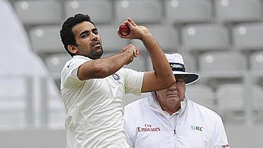 File Photo : Zaheer Khan during the final Test match of his career in 2014 